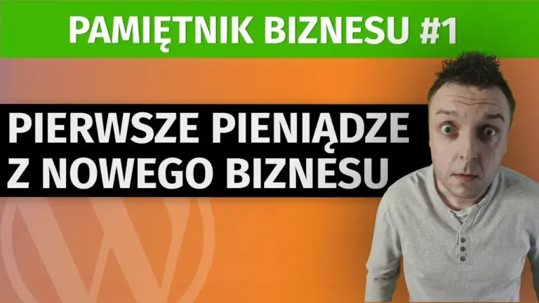 Pierwsze pieniądze z WPziomka