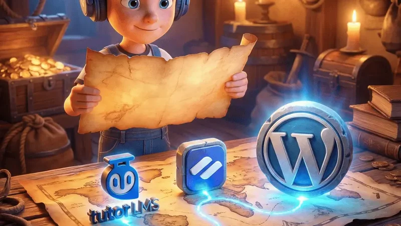 Mapa platformy ze szlakiem między narzędziami